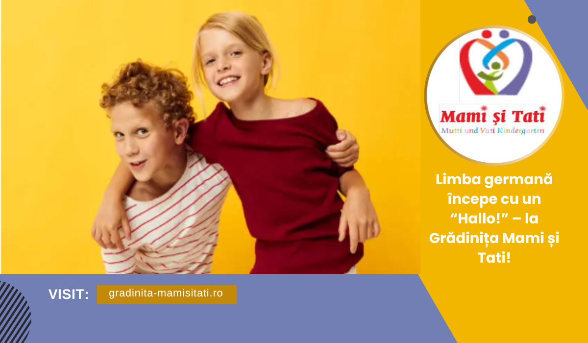 Limba germană pentru cei mici: investiție în viitor